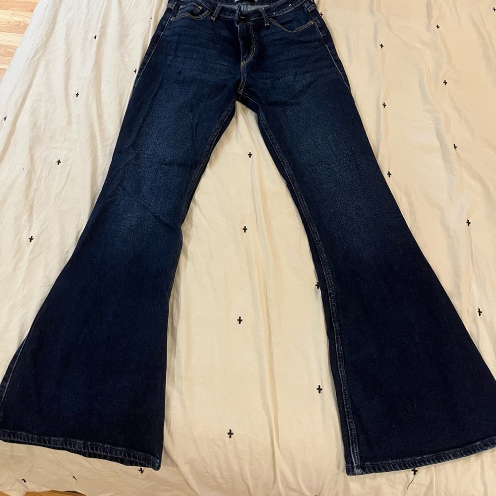 Abercrombie & Fitch Dark Blue Vintage Flare Jeans